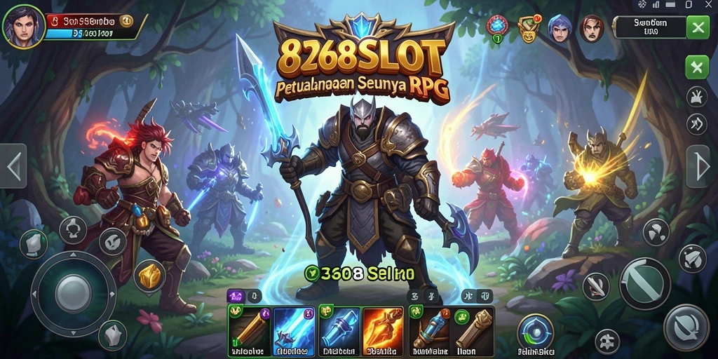 Tampilan gameplay menarik di 8368SLOT dengan petualangan RPG seru.