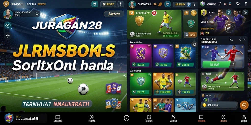 Screenshot utama JURAGAN28 menampilkan antarmuka taruhan olahraga yang menarik.