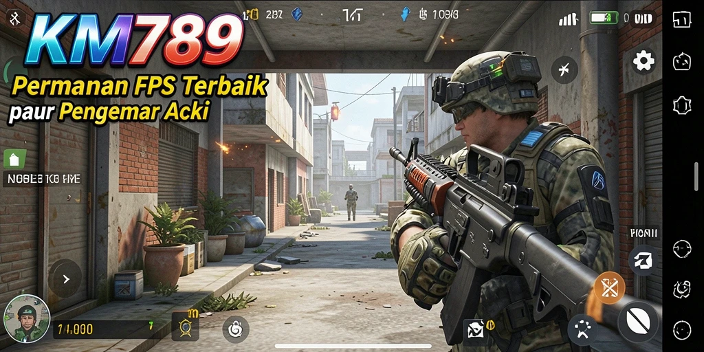 Gameplay seru KM789 dengan grafis berkualitas tinggi.