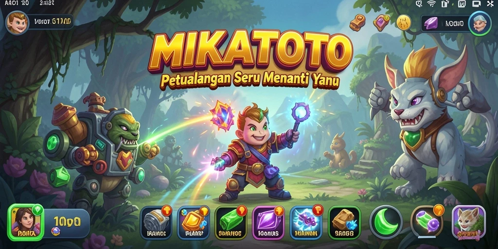 Screenshot MIKATOTO menampilkan aksi mendebarkan dari gameplay petualangan.
