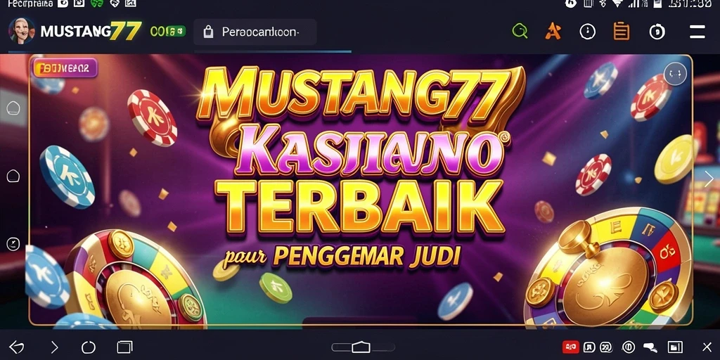 Tampilan gameplay <strong>MUSTANG77</strong> yang menarik dan mendebarkan di kasino.