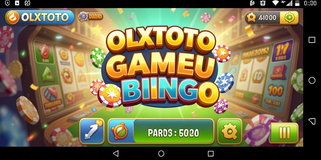 Tampilan gameplay seru dari OLXTOTO dengan interaksi Bingo yang menarik.
