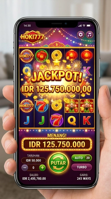 Tampilan antarmuka aplikasi hoki777 yang user-friendly.